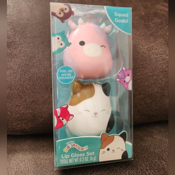 🚫SOLD🚫Squishmallows- Lip Gloss Squish Set - Picture 1 of 4